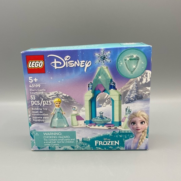 Lego Disney Frozen Sets Elsa Castle Courtyard 43199 Bruni Salamander 43186 Gifts - Picture 3 of 5